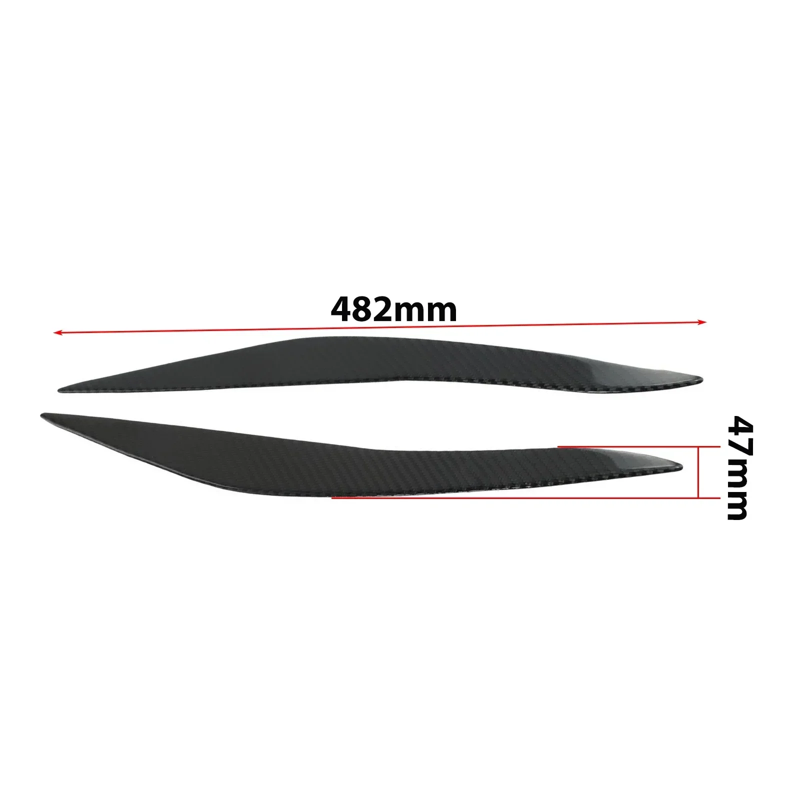 

Add a Touch of Luxury with Carbon Fiber Headlight Eyebrow Eyelid Covers for BMW 5 Series F10 Elevate Your Ride