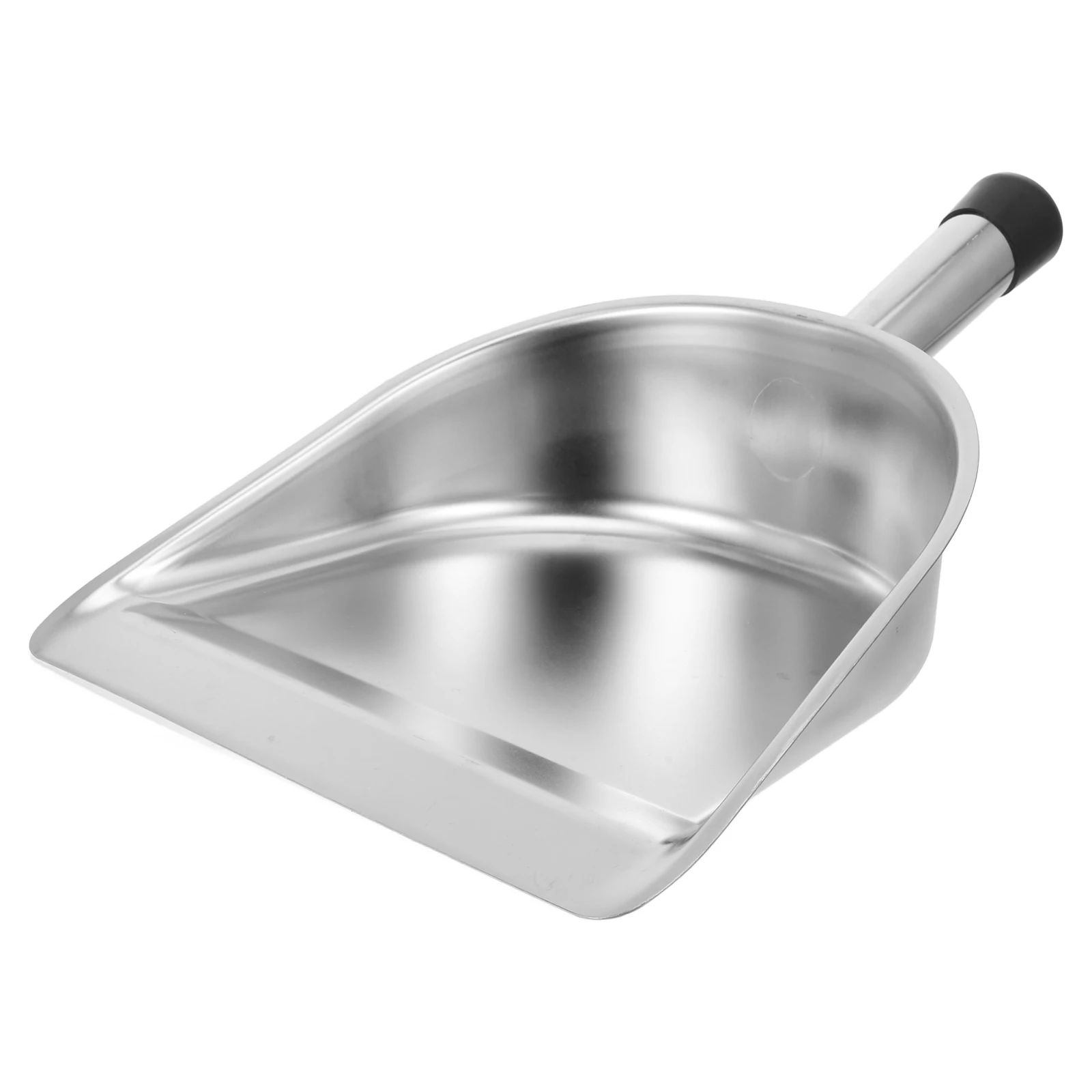 

Stainless Steel Trash Shovel Dustpan Handheld Cleaning Kitchen Supplies Office Metal Pans Durable Practical Long Lasting