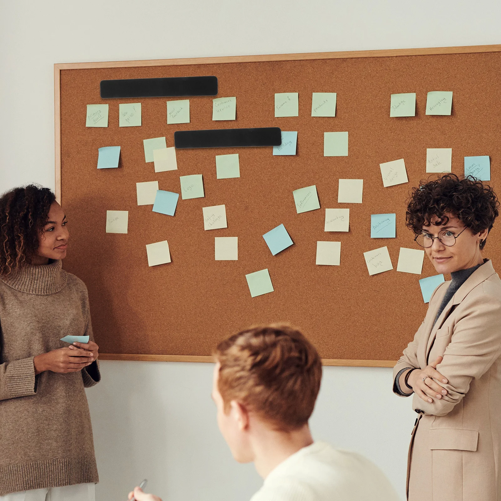 6 قطعة ورأى لوحة الإعلانات شرائط دبوس لوحات للجدران مذكرة ورأى شرائط التصميم العملي هدية أصدقاء دبوس لوحات للجدران #1