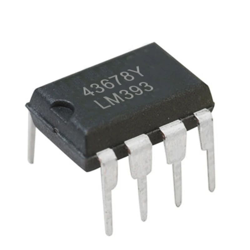 10 PIÈCES LM393P DIP8 LM393 DIP LM393N 393 DIP-8 IC Nouveau Et Original