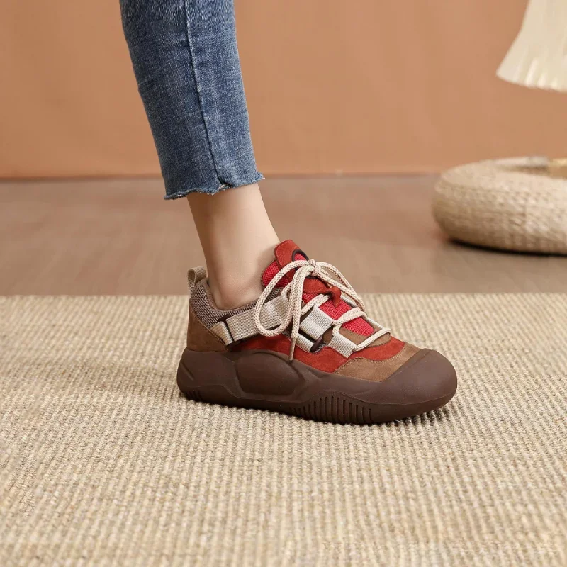 Women Casual Platform Sneakers  New Fashion Casual Shoes for Women Elevating Female Sport Shoes Running  2023