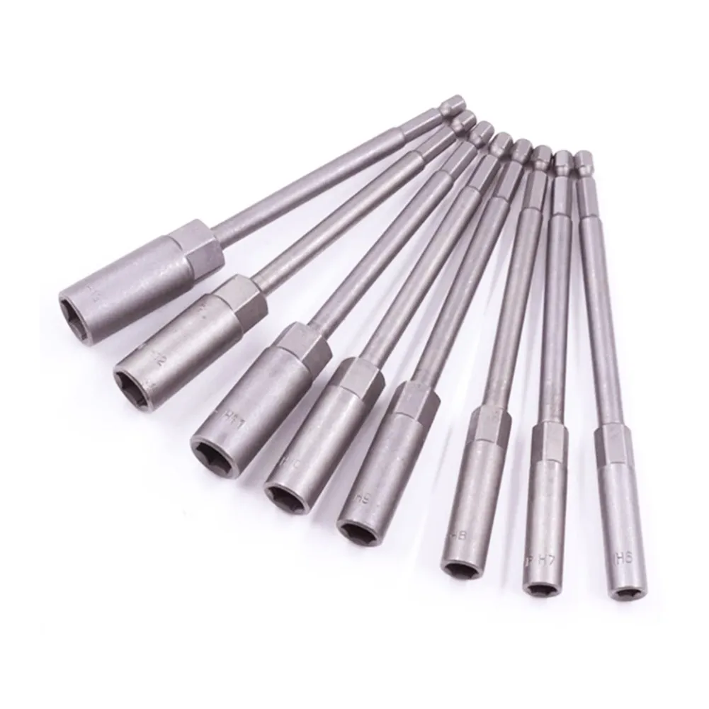 

Multi functional 8 Piece Magnetic Socket Set Suitable for Various Pneumatic and Electric Tools 150mm Extension