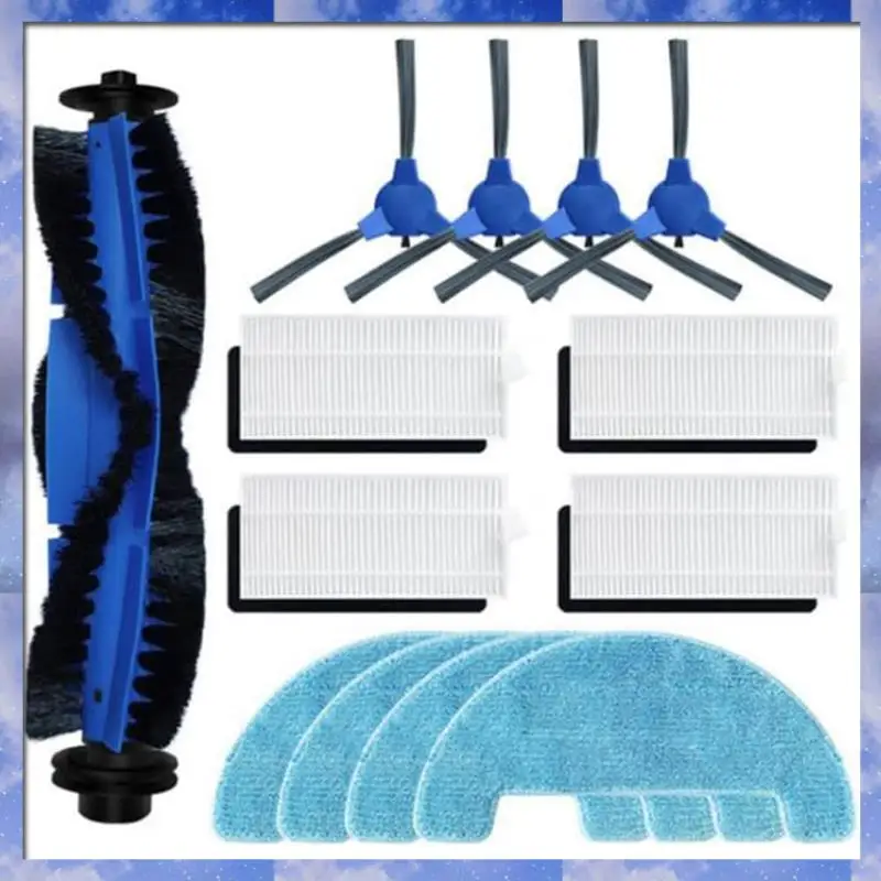 Gen Basic Main Side Brush Hepa Filters Mop Pads As Shown Plastic For Coredy R550 R600 R650 R750 Robot Vacuum Cleaner