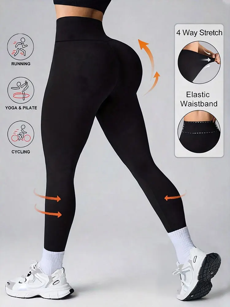 

Летние стильные длинные брюки для йоги с эффектом подтяжки ягодиц и контроля живота, леггинсы для спорта на открытом воздухе, повседневной носки и путешествий, облегающие брюки