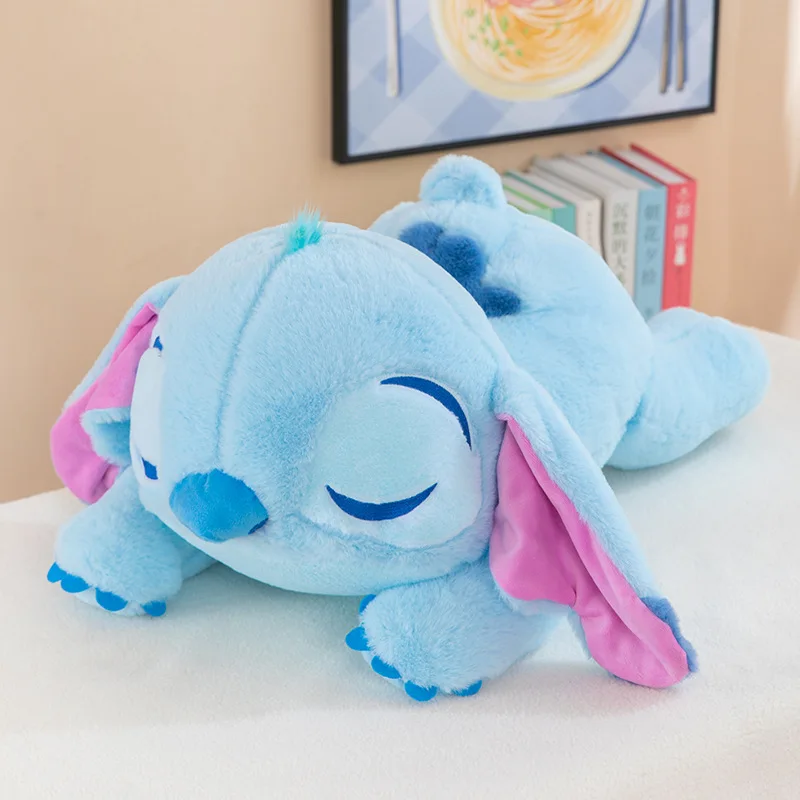 Jouet en peluche Disney Stitch Butter pour filles, modèles de fête d'anime de dessin animé, oreiller doux pour la sieste au bureau, mignon