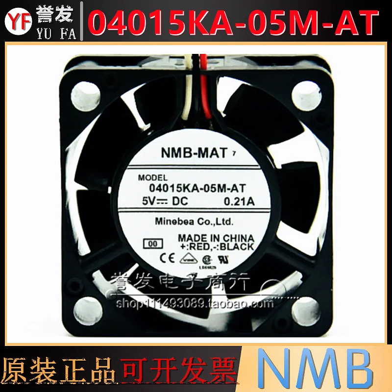 NUOVO ORIGINALE 04015KA-05M-AT 5V 0.21A 4015 40x40x15mm VENTOLA DI RAFFREDDAMENTO RADIATORE