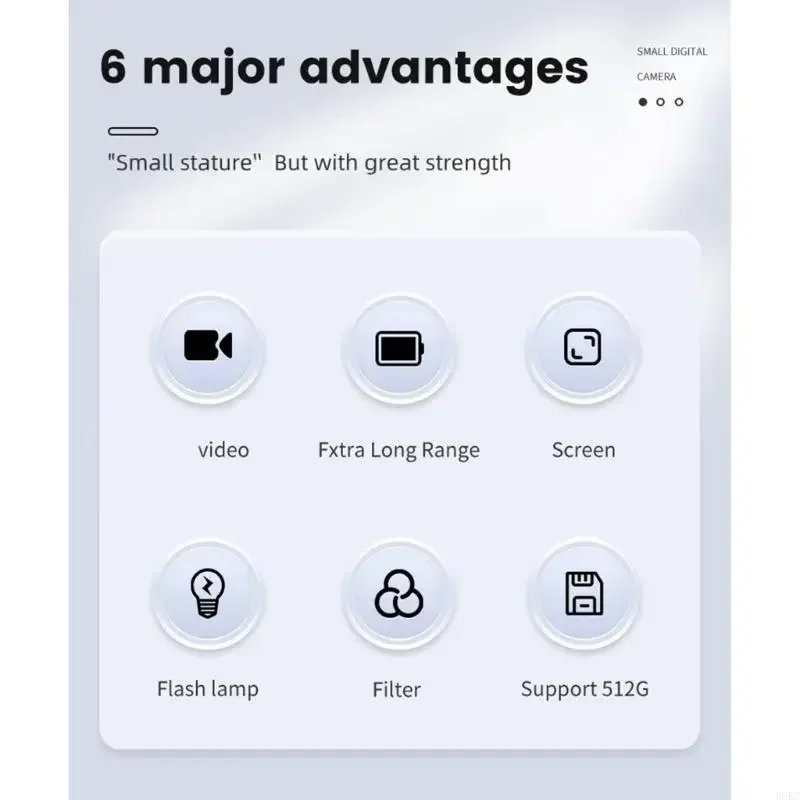 Y4000 Portable 1080P DV Recorder – Retro Video Camera with Flash, LCD & Kid-Friendly Controls