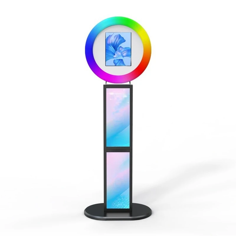 Flat photo booth Photography booth fill light video selfie