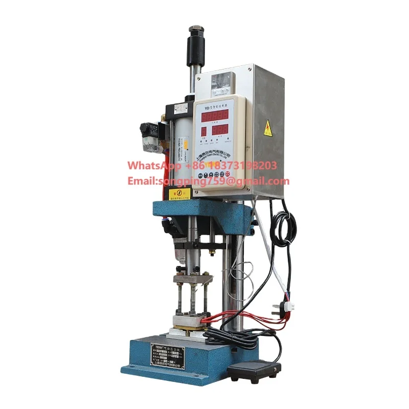 

Пневматические термопрессы CE, 300 кг, одностоечные, с регулируемой силой, 220В/110В, автоматические прессовочные машины с контроллером