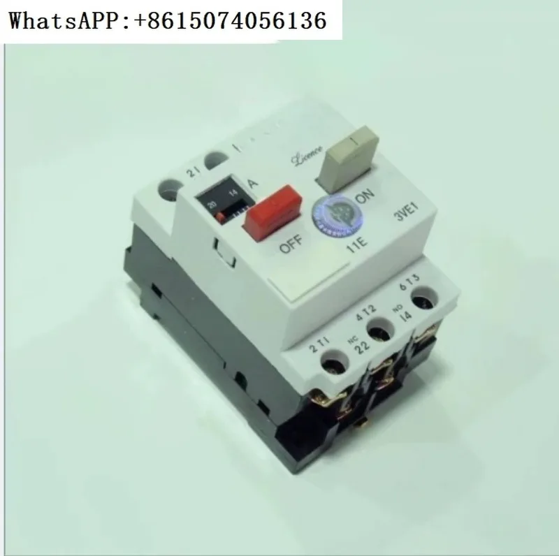 

3VE1015-2KU00 4-6.3 A Motor Switch, Motor Protector, Circuit Breaker 10A