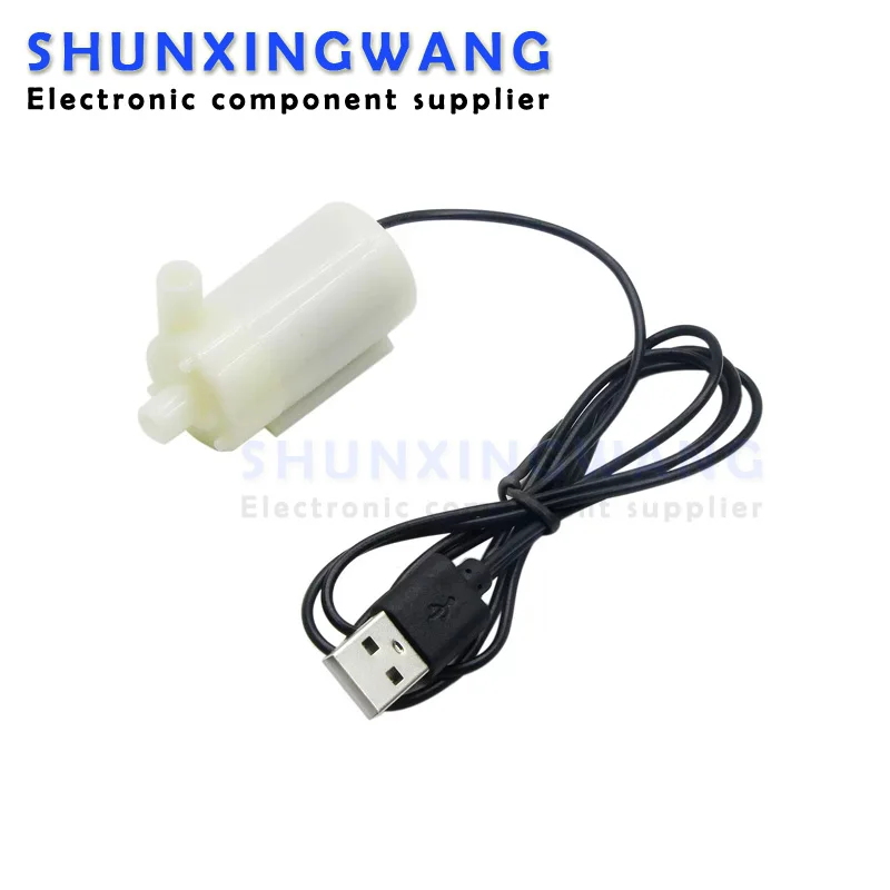 Silent submersible pump mini mini water pump DC3V 5V computer water-cooled mobile phone charger or USB drive