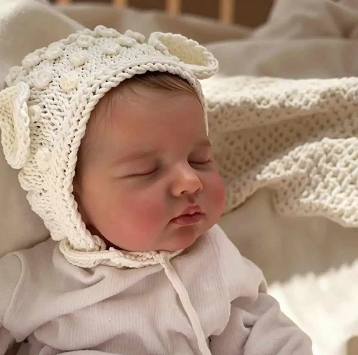 NPK 49CM Loulou levensechte pasgeboren babypop realistische herboren in slaap full body 3D huid zichtbare aderen hoge kwaliteit handgemaakte verzamelen