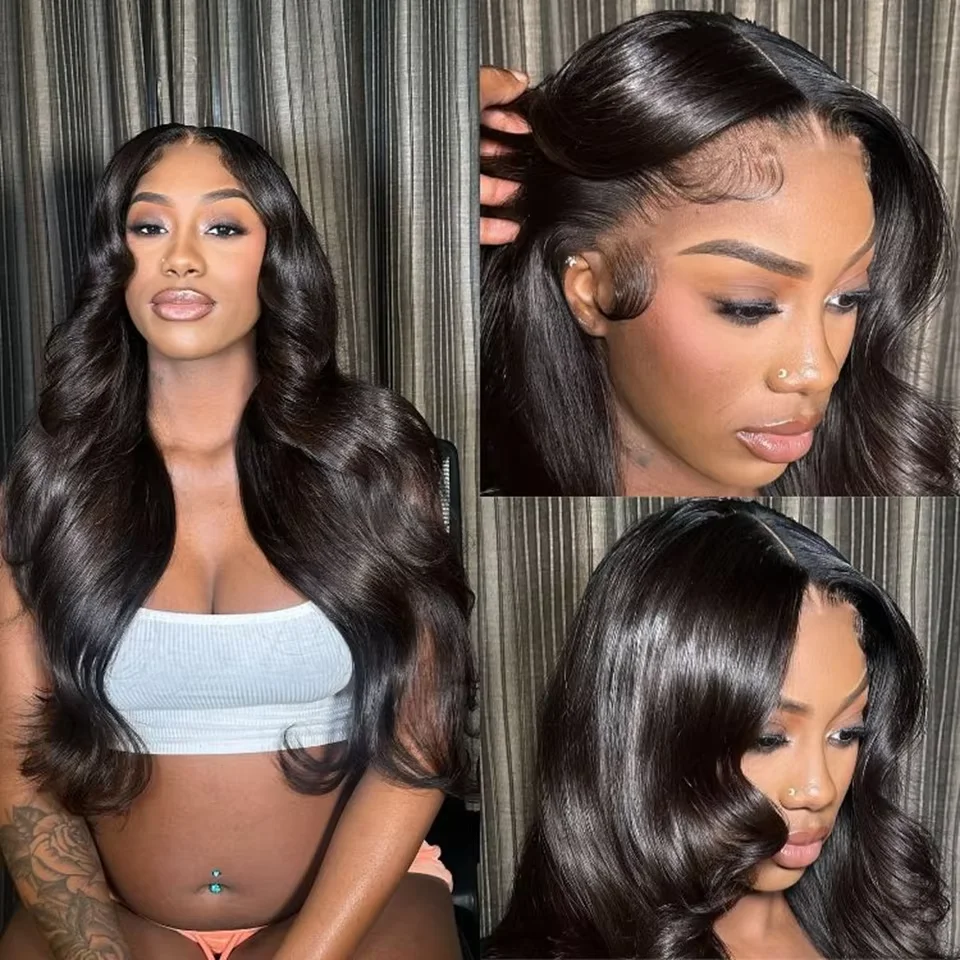 Pelucas de cabello humano ondulado de 250 de densidad, peluca de encaje ondulado HD 13x6, peluca de cabello humano Frontal de encaje de 30 pulgadas, peluca Frontal de encaje 13x4 para mujer