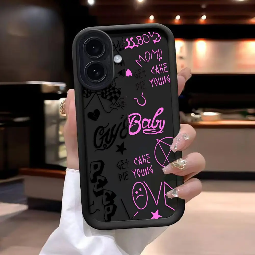 Funda Protectora para Teléfono con Diseño de L-Lil Peep Cry Baby Hell Boy para HONOR 600 400 90 LITE 300 200 70 50 20 10I 9X 8X PRO, Carcasa de TPU DIY