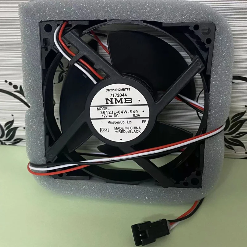 For Samsung refrigerator cooling fan nmb-mat motor 3612jl-04w-s49 12v 0.3a