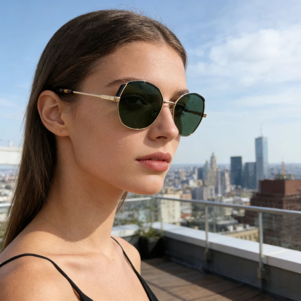 

Новые модные женские солнцезащитные очки 2026 года: квадратная оправа, ручная работа, элегантные, для улицы, люксовые дизайнерские, с защитой UV400