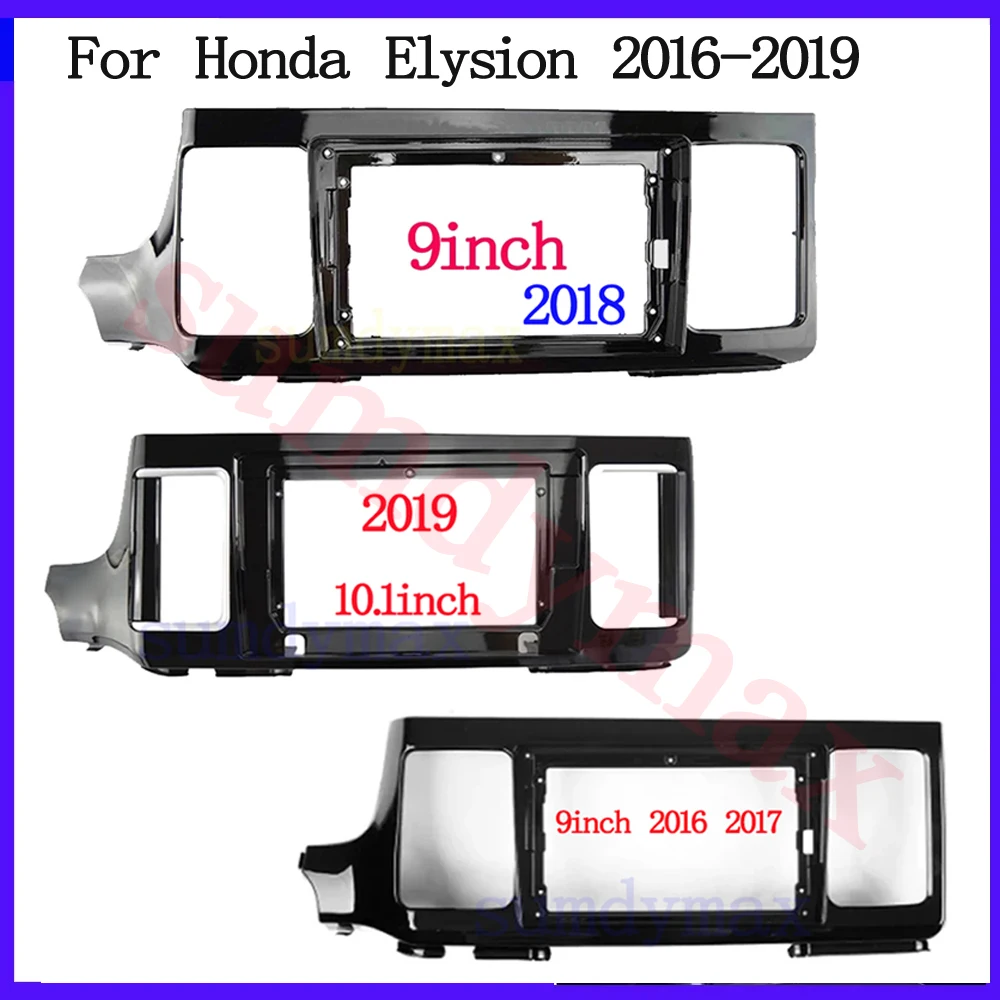 

9" Android Car Radio Fascia for HONDA Elysion 2016 2017 2018 2019 10.1INCH car DVD Stereo Frame Plate Adapter Mounting Dash