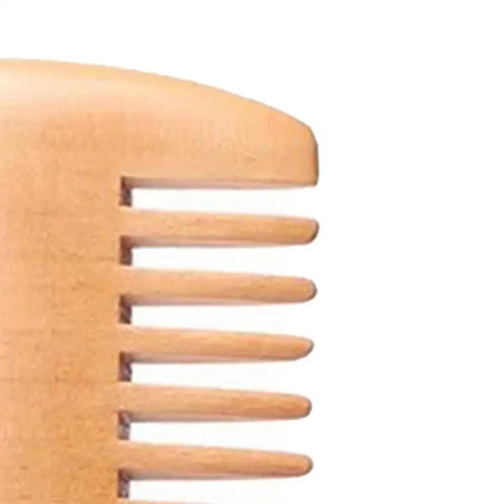 Pocket Wooden Comb Narrow Tooth Wood Combs No Static Beard Comb Hair Styling Grate Comb Double-sided Brush Hairdressing Tools