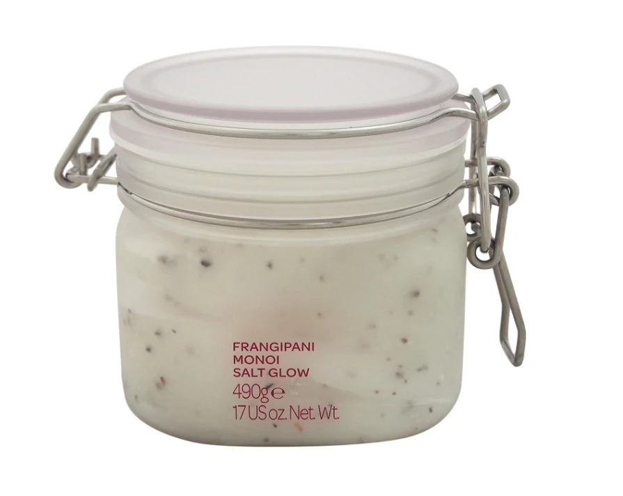 

Goldilocks Salt Glow | Luxury Tropical Salt Scrub helps to lock in moisture and exfoliate, smoothing and softening skin