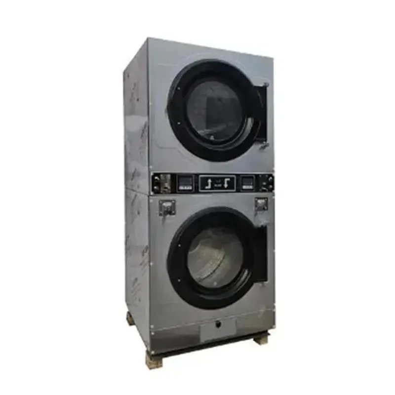 Laundry Equipment Commercial 15kg Fully Automatic Stacked Washing Machine Dryer 220v/380v-for Laundromats