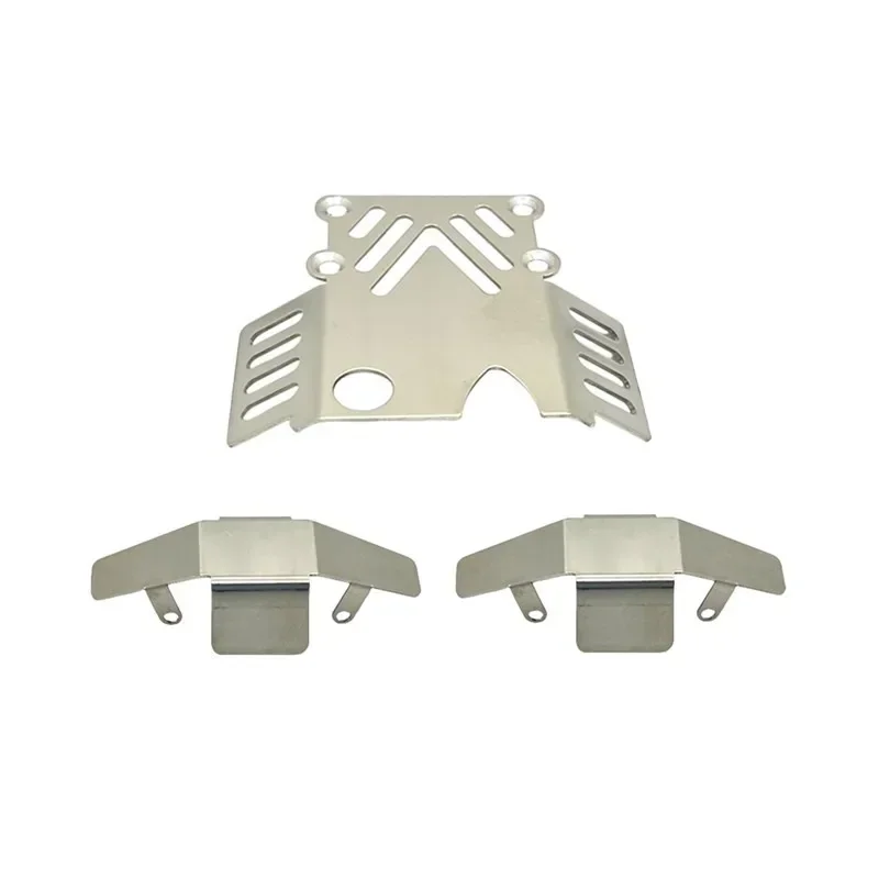 

For MJX 1/12 H12Y H12Y+ H12P Remote Control Car Upgrade Accessories Non Destructive Installation 304 Chassis Armor