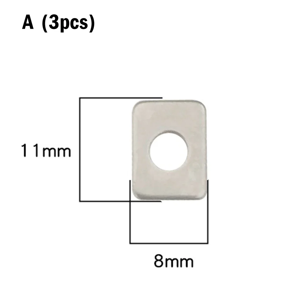 Protable Valve Plate Silent Belt Parts Silver 3Pcs 3pcs Piston Machine Accessories High Quality Air Compressor