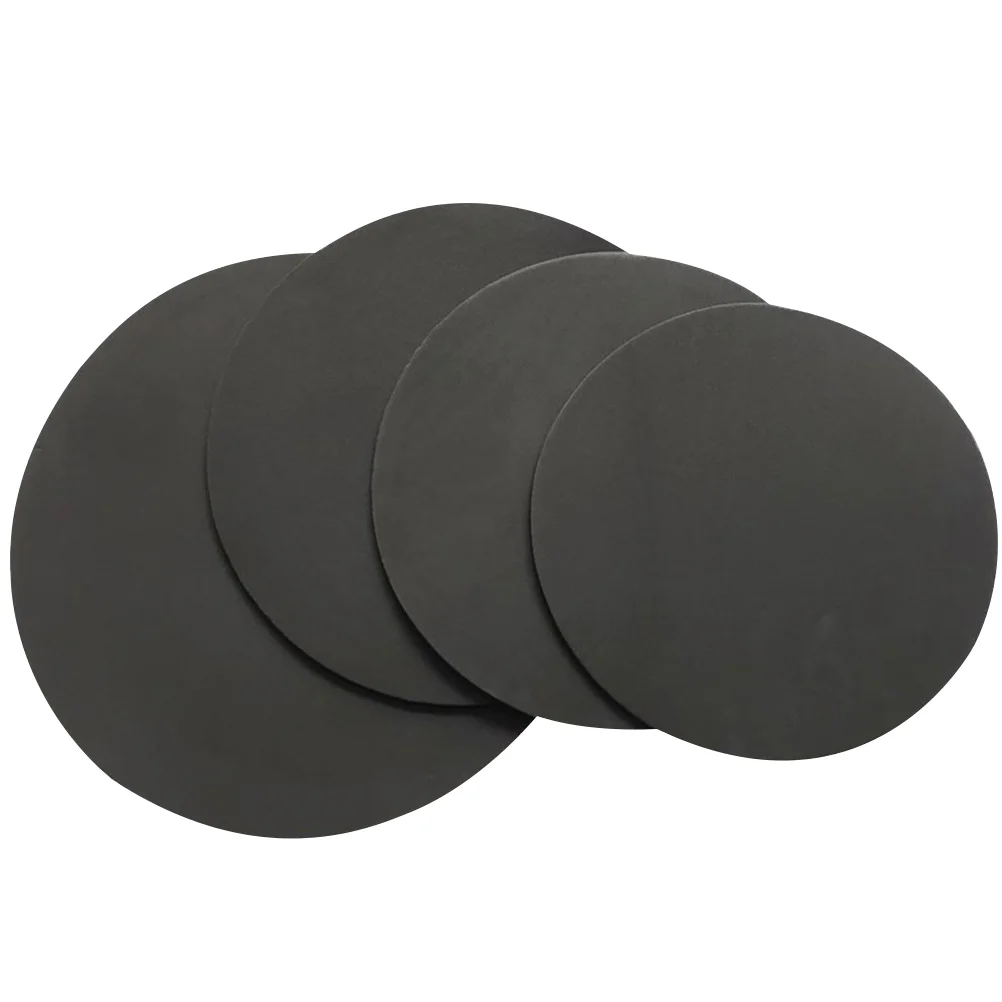 4 Pcs Drum Practice Pad 12 Inch Snare Noise-absorbing Foam Pads Tenor Drums Accessories Dampeners