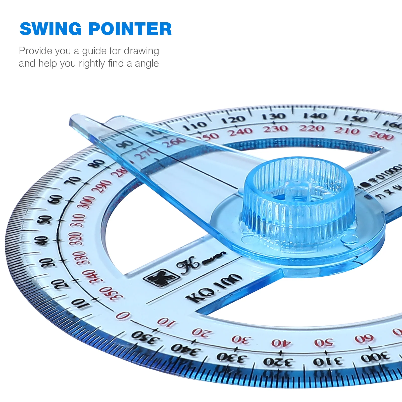 Measuring Draft Rulers Protractor for Geometry Math Circle Protractors Swing Classroom