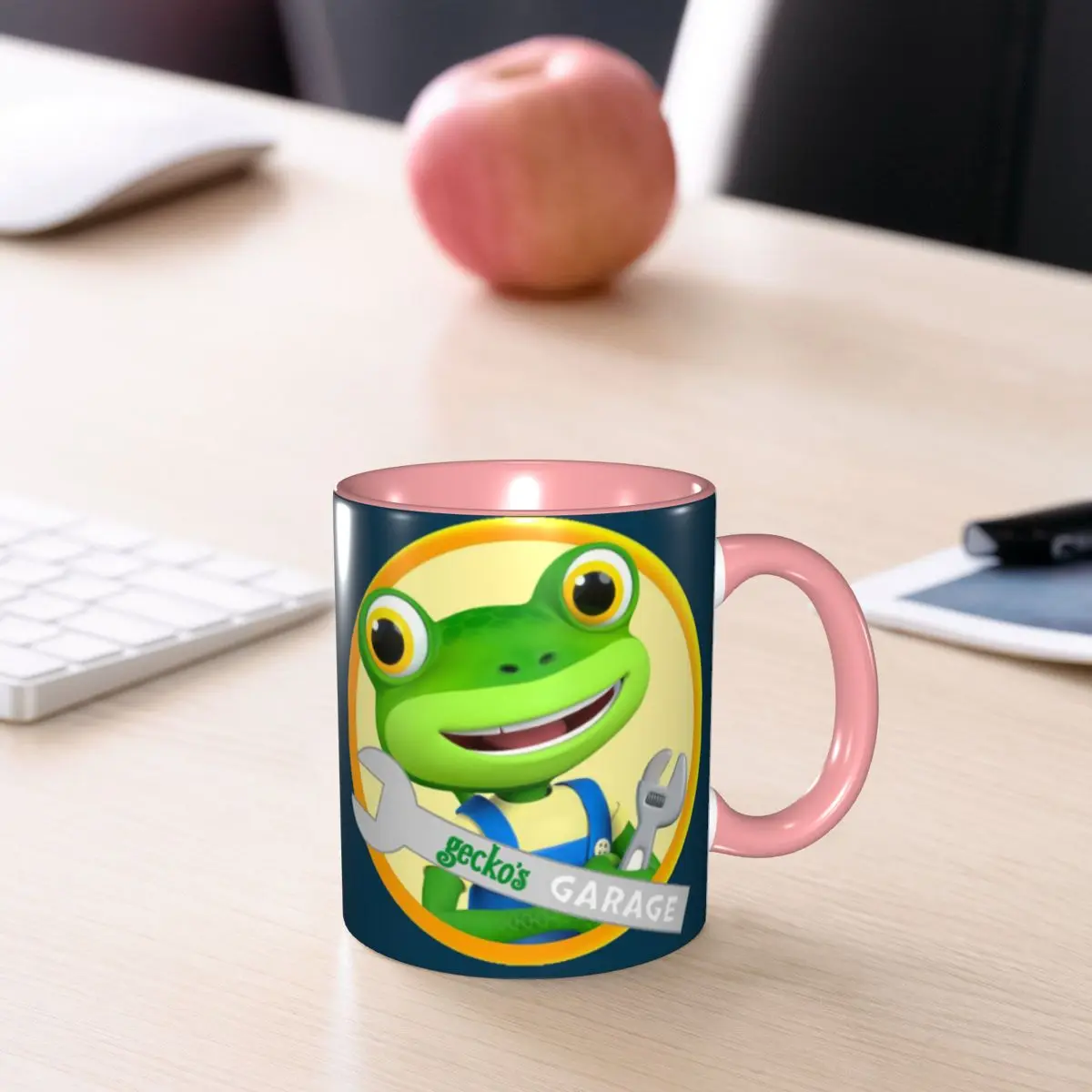 Gecko Garage Mug Funny Ceramic Coffee Cups Tea Mugs Milk Cup Drinkware Gifts for Friends