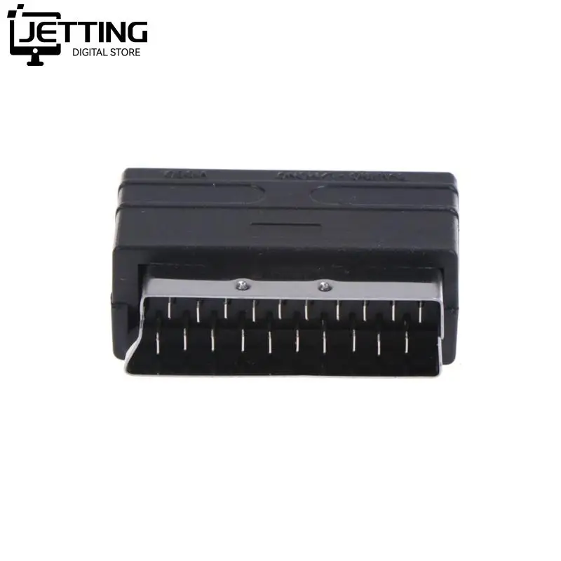 Scart Naar 3 Rca S-Video Adapter Composiet Rca Phono Adapter Converter Av Tv Audio Video Dvd Recorder tv Televisie Projector