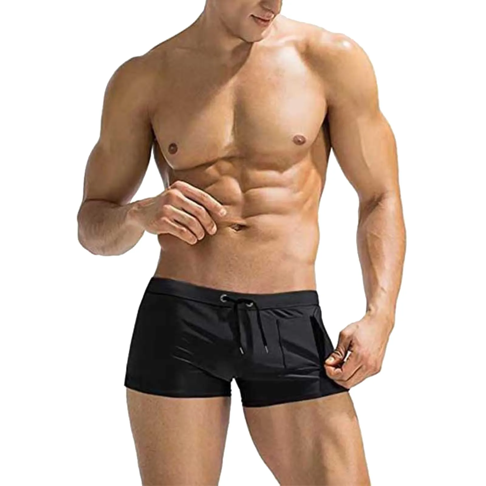 Swim Shorts For Man Beach Wear Bermuda Board Shorts Summer Sexy Surf Lining Swimwear Bathing Quick Dry Gym Short De Bain Homme