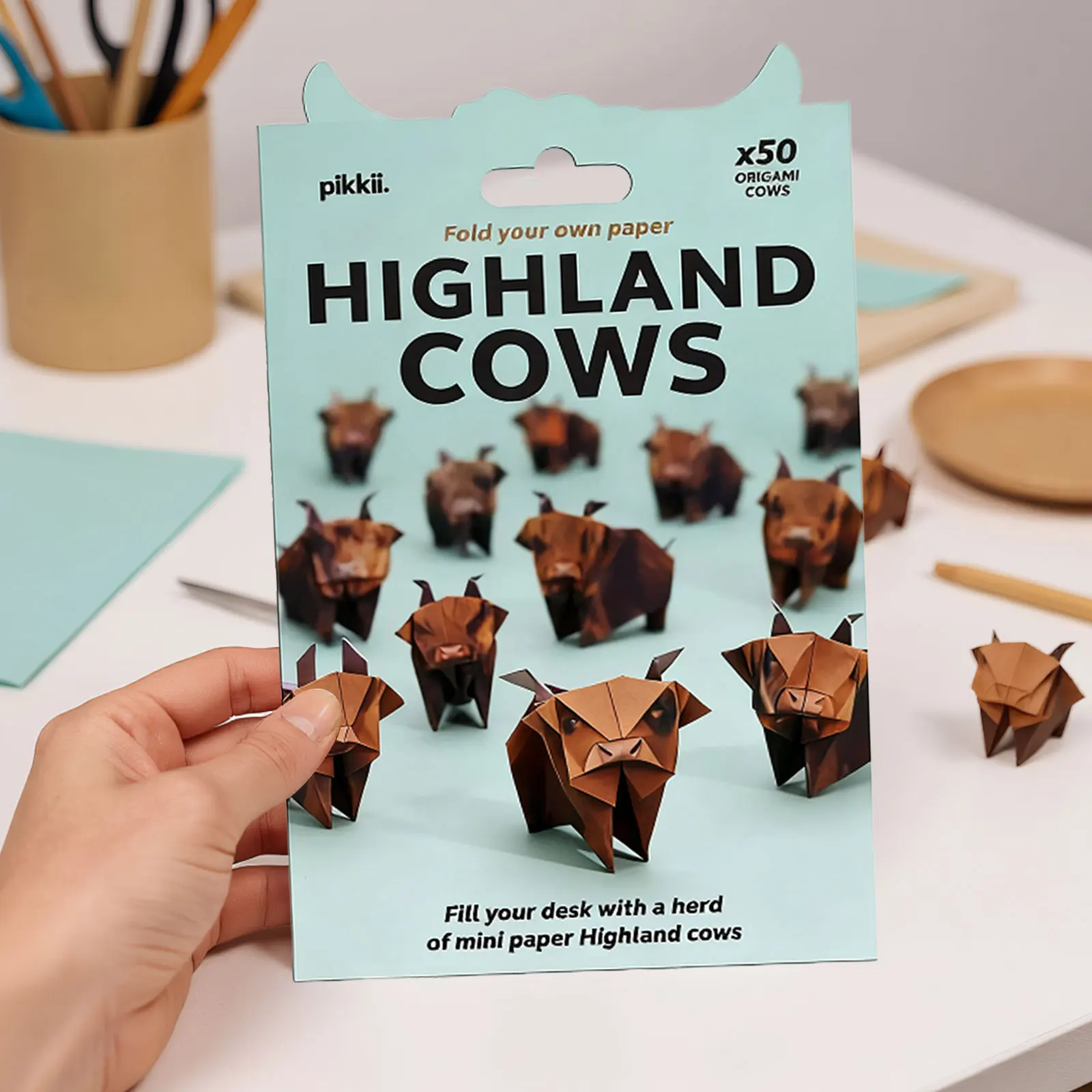 ชุดกระดาษพับรูปสัตว์ DIY ทำมือ แมว สุนัข ไดโนเสาร์ สำหรับตกแต่งบ้าน ของขวัญสำหรับเด็ก