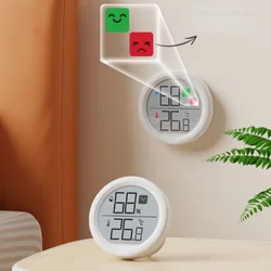 Mini Temperature Humidity Meter High-precision Electronic Thermometer Baby Room Wall-mounted Dry Wet Temperature Table Tools