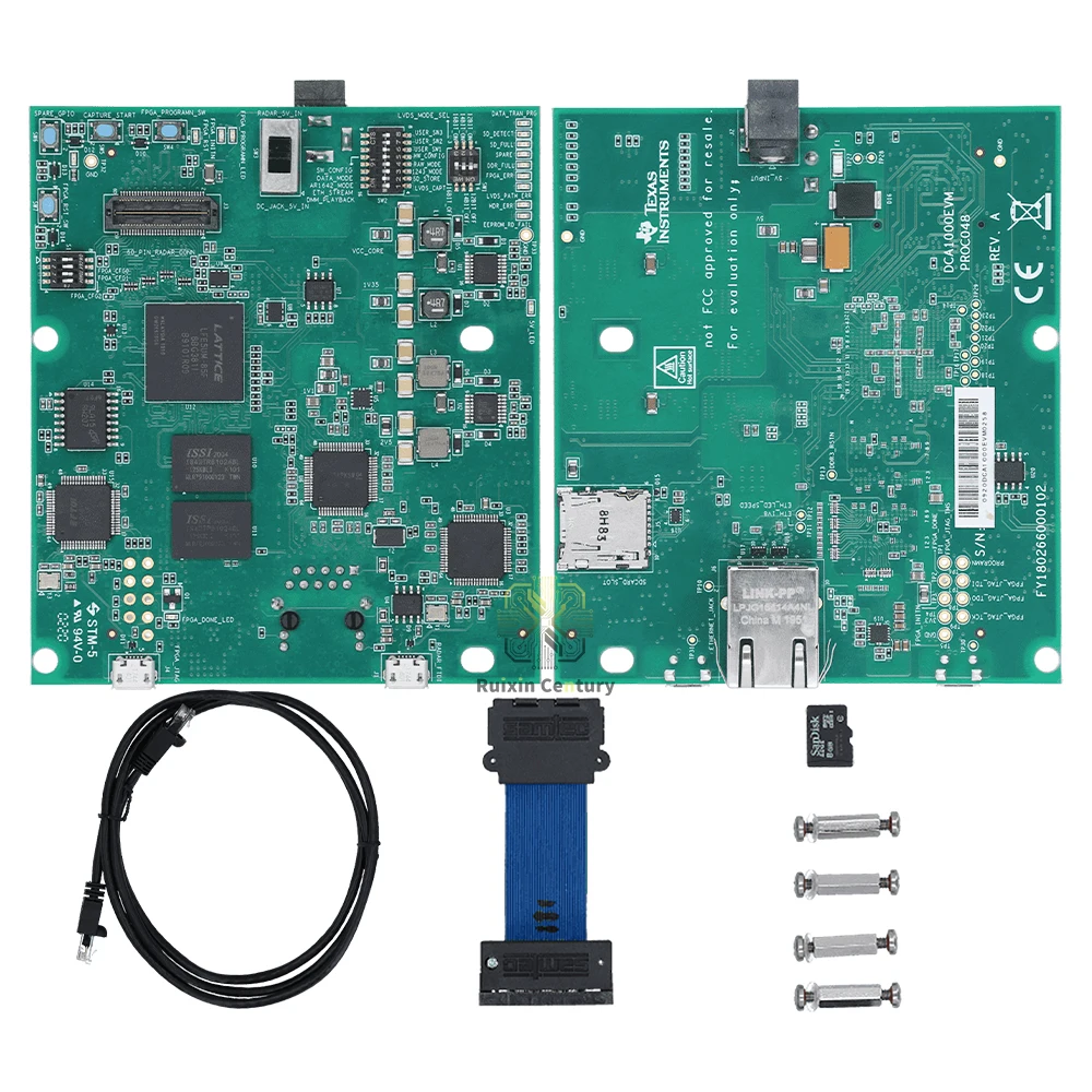 FOR TI DCA1000EVM IWR1642 AWR1843 IWR1443 AWR6843 AWR2243 AWR2944 76-81GHz FMCW mmWave Radar Sensor Evaluation Board with DSPMCU