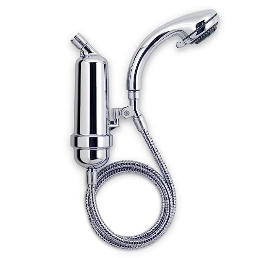 

Премиальная система фильтрации для душа SF-7C, хром – регулируемая насадка Deluxe, усовершенствованная фильтрация для превосходного снижения содержания хлора