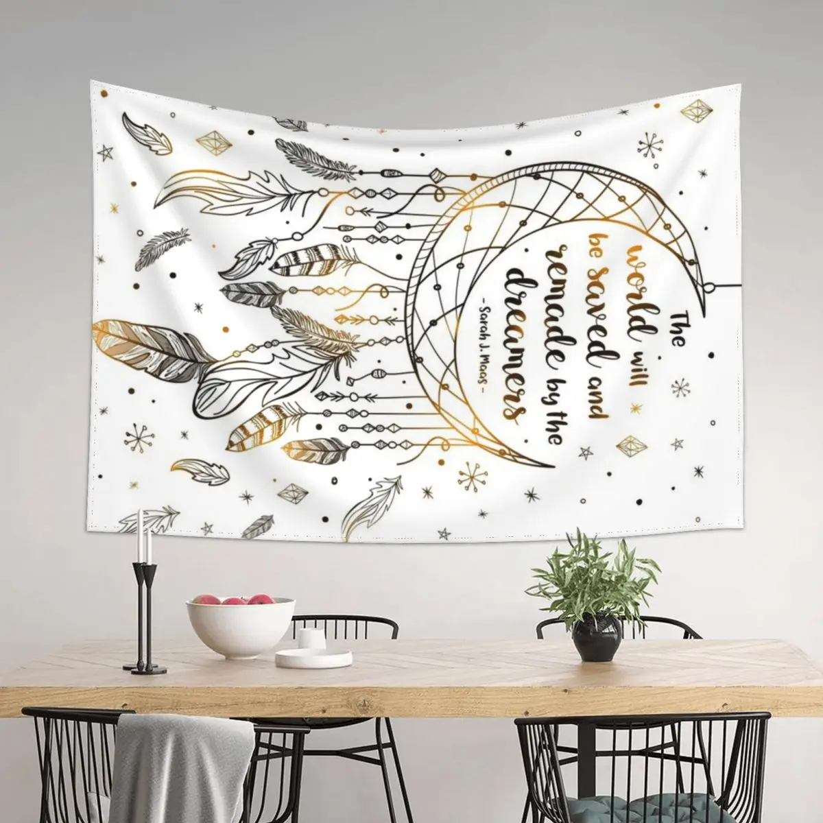 

The world will be saved Tapestry Tapete For The Wall Decoration For Home Outdoor Decoration Tapestry