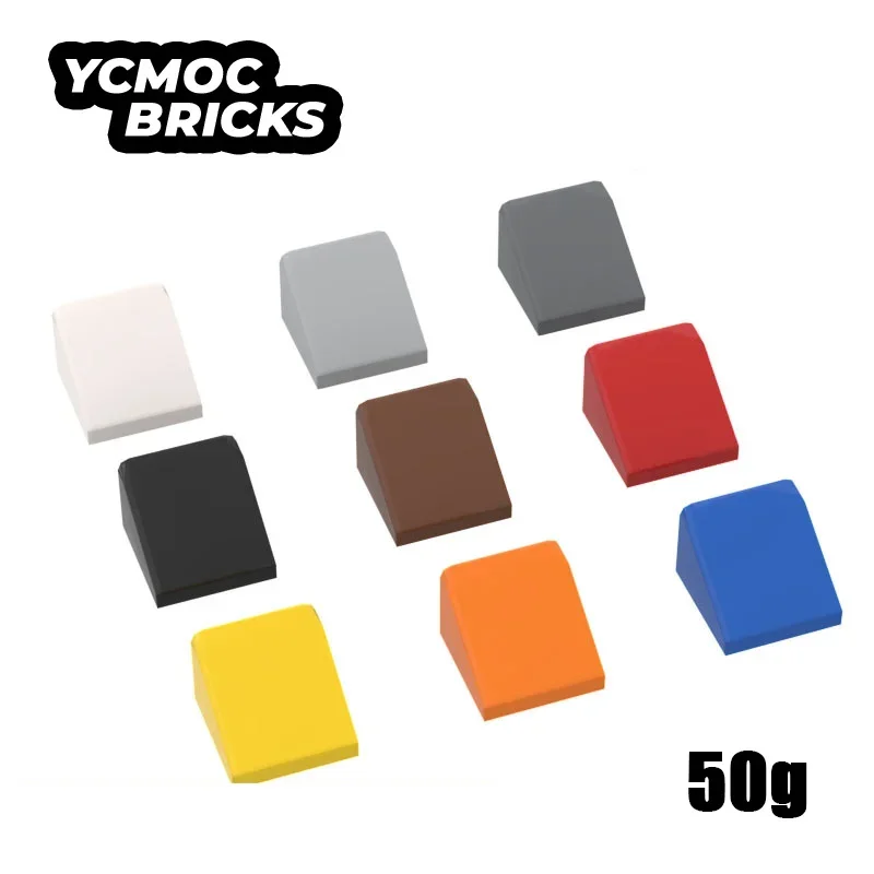 50g moc Bausteine 54200 50746 Neigung 30 ° 1x1x2/3 Ziegel teile Wechsel verschluss für DIY pädagogische technische Teile Spielzeug