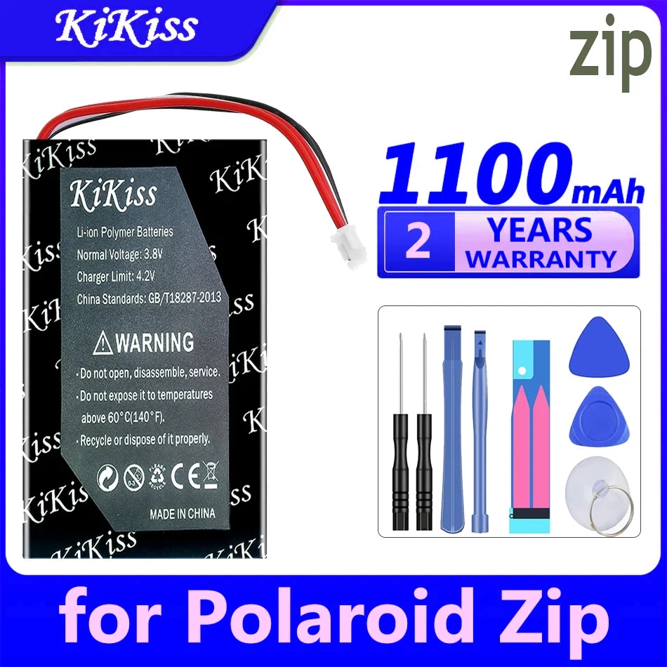 1100mAh KiKiss Powerful Battery for Polaroid Zip