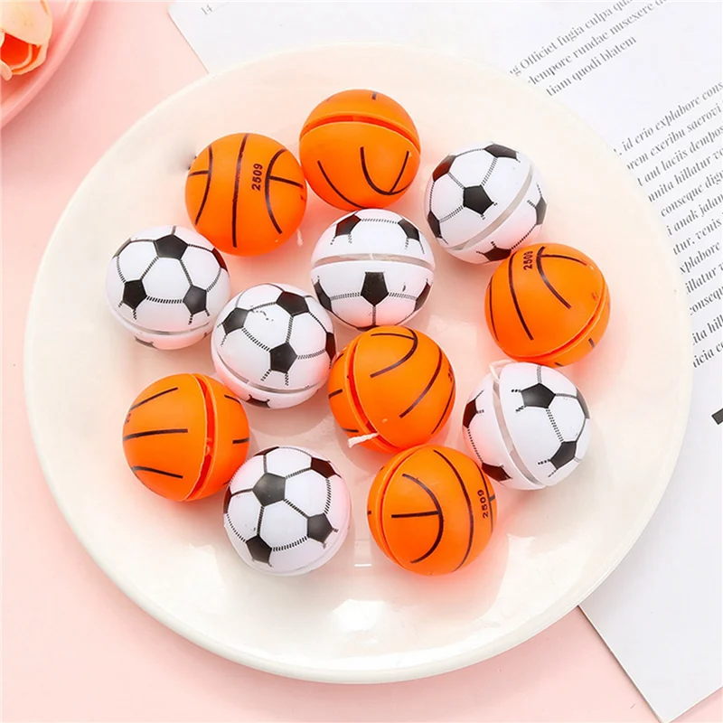 B24C-40X fútbol baloncesto tema Yo Yo pelotas regalo de fiesta niños fiesta de cumpleaños rellenos de piñata premios escolares bolsa de regalos
