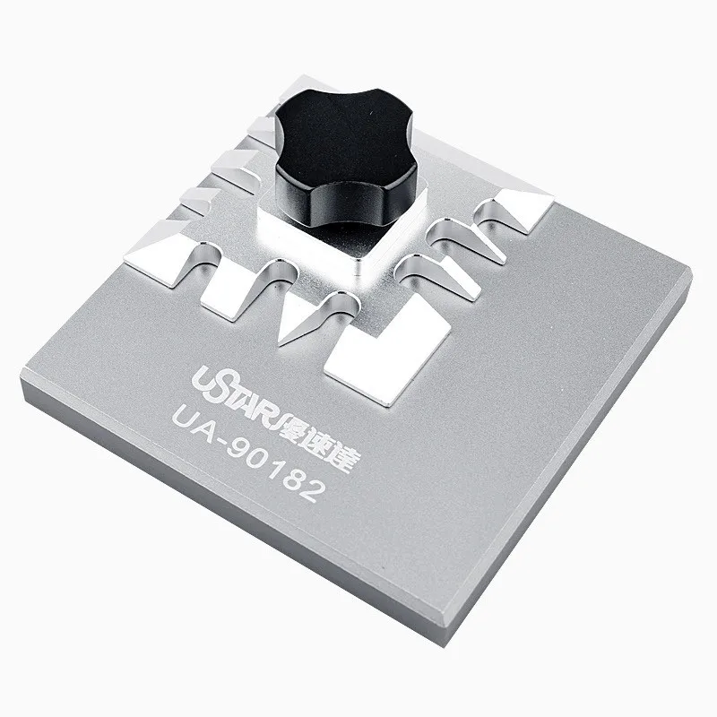 

Ustar 90182 Mini Etched Plate Bending Vise Aluminum Alloy for Gundam Gunpla Military Model Crafting DIY Precision Hobby Tool