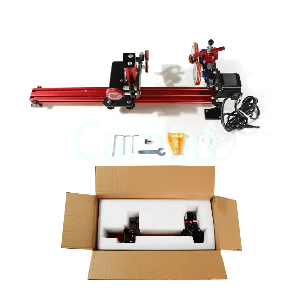 

Universal Rotary Rollers Axis with 2/3 Phase Stepper Motor for Fiber CO2 Laser Engraving Cutting Device Tool