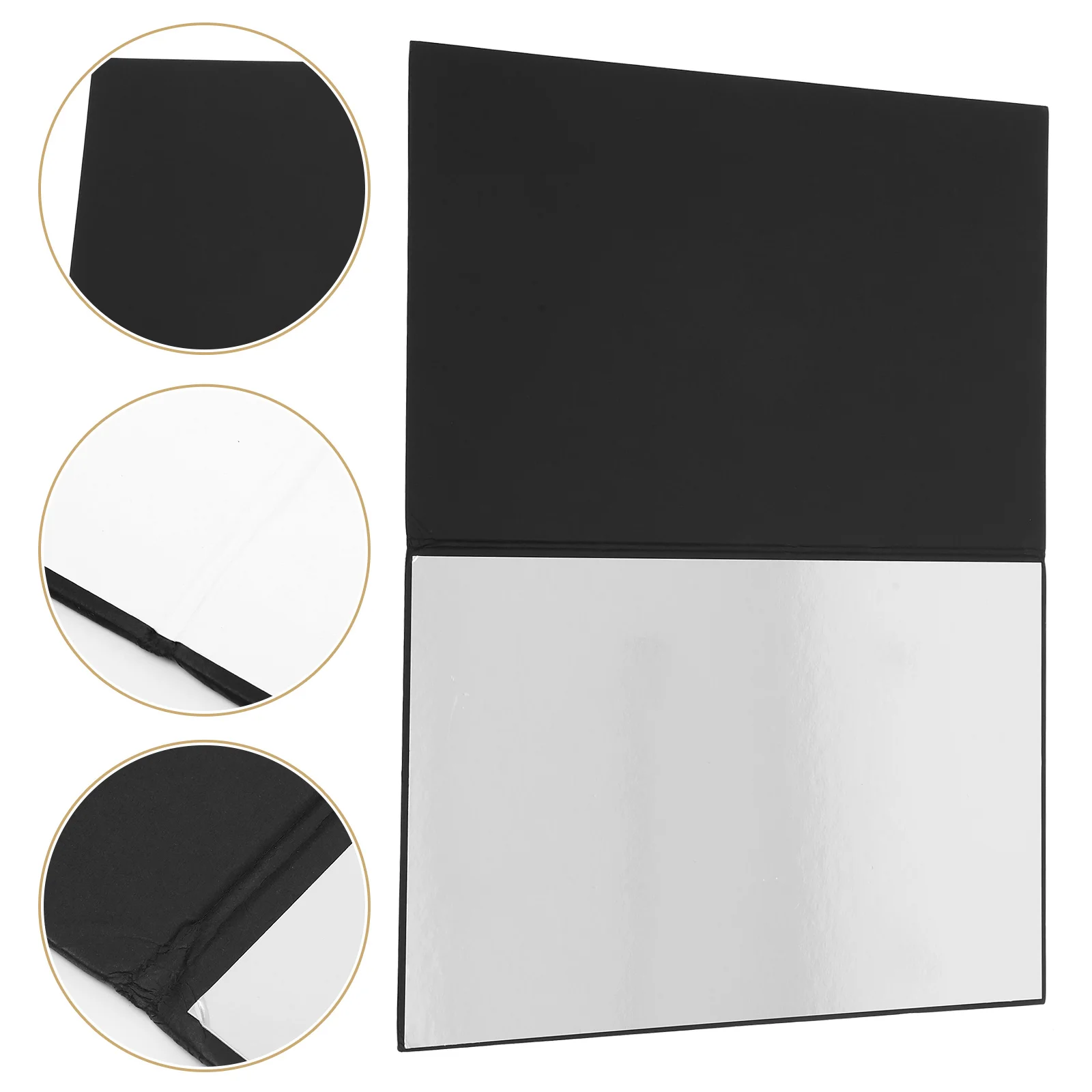 

Foldable A3 Photography Reflector Reflective Board Cardboard Light Diffuser for Still Life Photo Accessories Light Diffuser