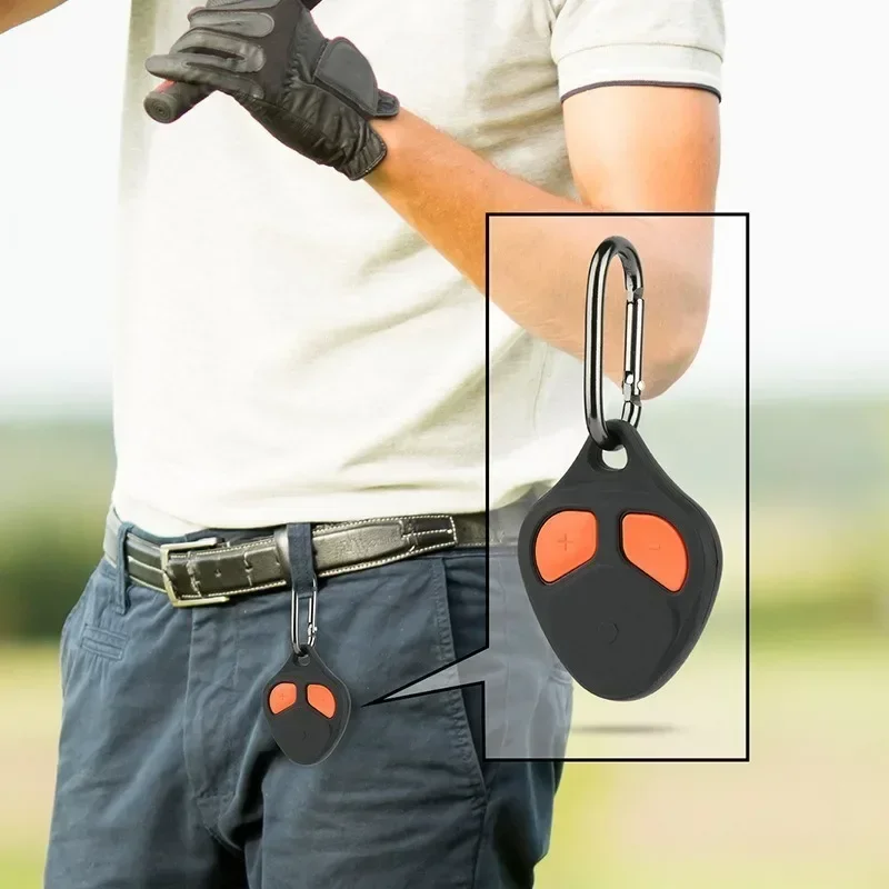 For Bushnell Wingman View/Golf GPS Protective Silicone Sleeve For Remote Speakers Cover with Carabiner AntiSlip Grip Shock