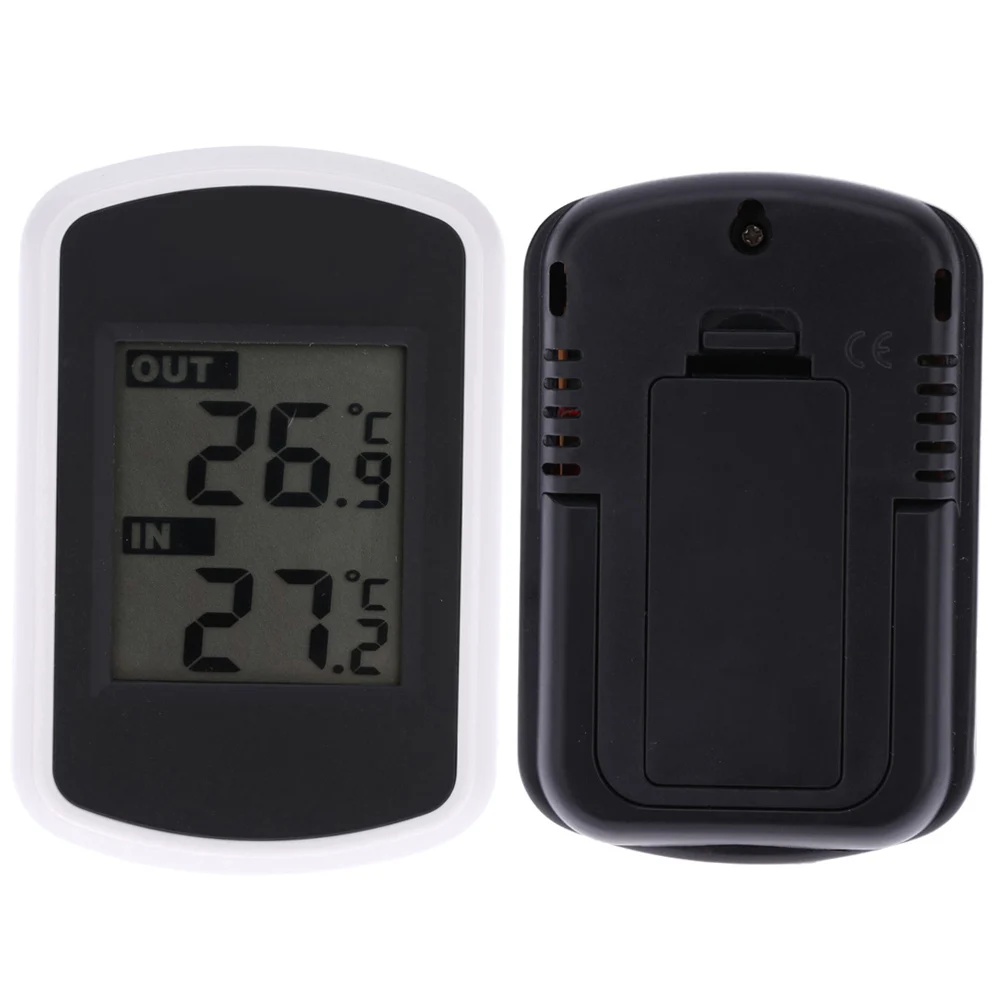 NEW Digital Thermometer LCD Wireless Indoor Outdoor Temperature Meter Thermometer Temperature Measurement Ambient Weather Tester