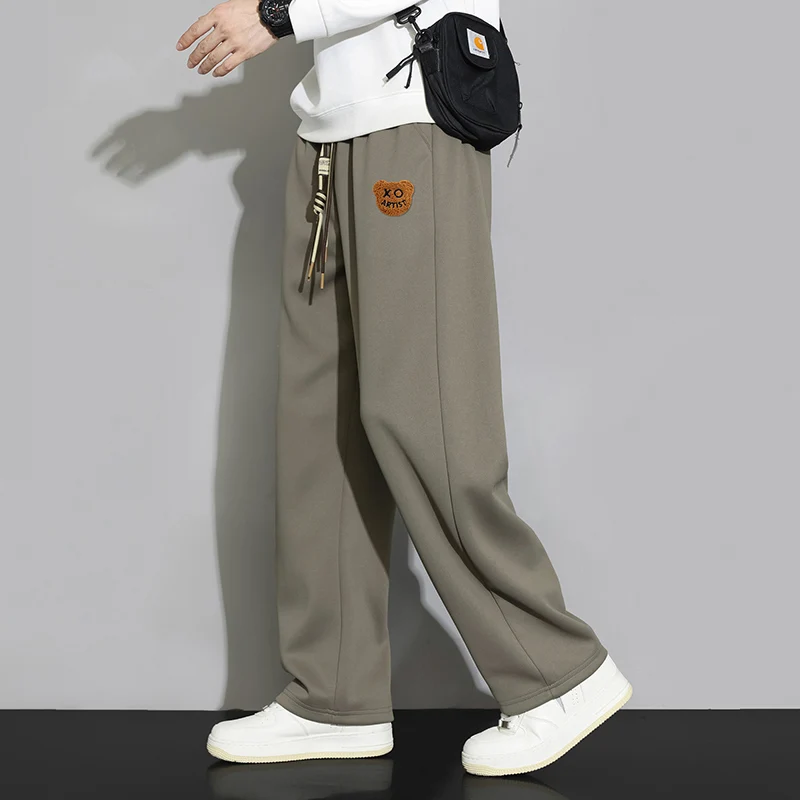

Men's Fashionable and Versatile Comfortable Breathable Pants for Outdoor Tennis Sports Loose and Breathable Casual Pants