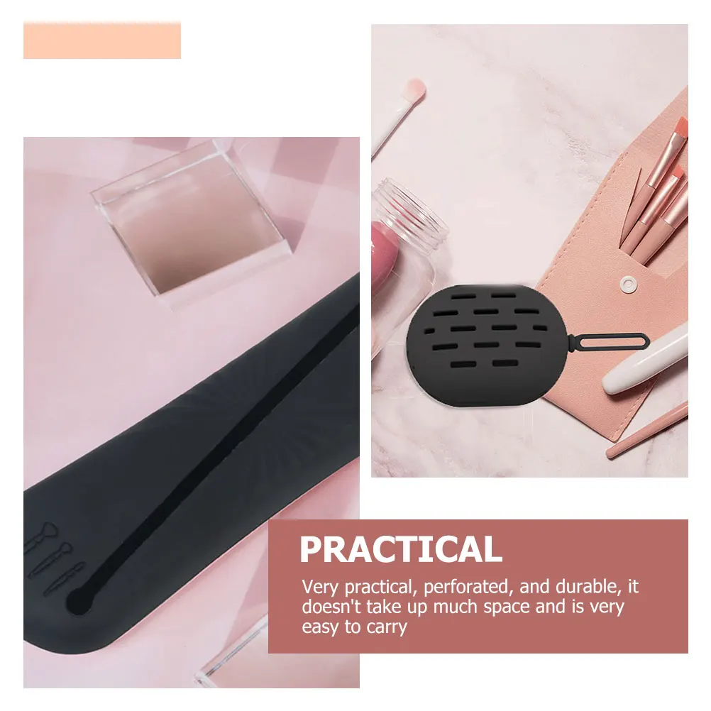 

Makeup Brush Storage Bag Case for Travel Container Holder Vanity Sponges Brushes Holders
