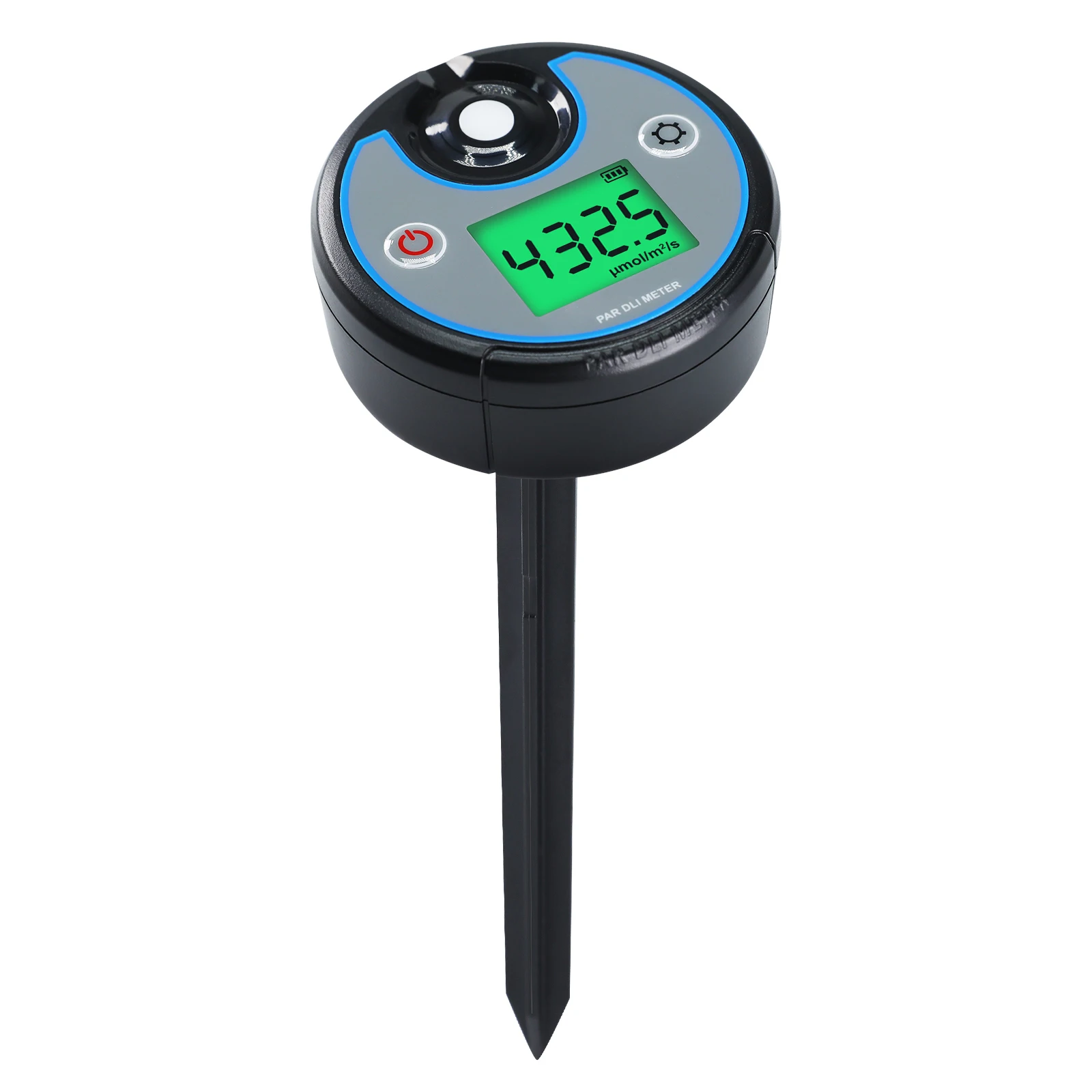 Neues digitales PAR DLI PPFD-Messgerät, Datenlogger, Lichttester, 400–700 nm, photosynthetisch, IP65, wasserdicht, für Gewächshaus, Gartenarbeit