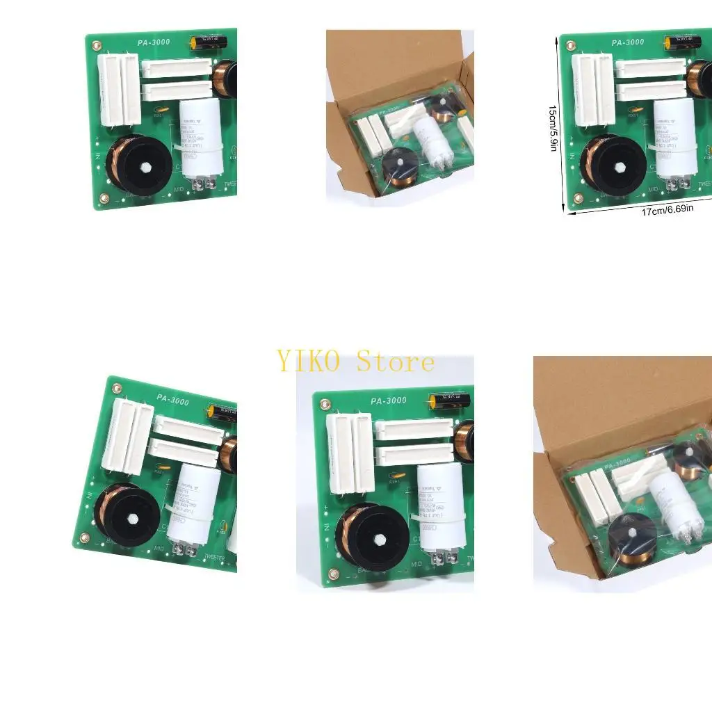 K32C 3 Way Passive Split Board for Speaker Cabinet Repair and Rebuild Work