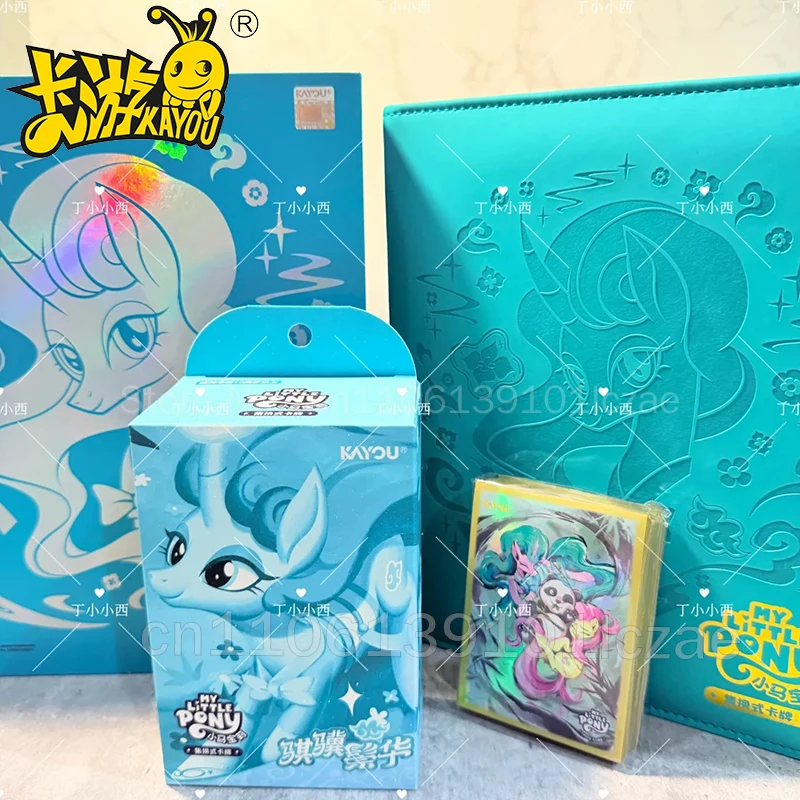 KAYOU My Little Pony Card Steed Mane Splendor Coffret Cadeau Édition Limitée Jeu de Combat ‌   Cartes à collectionner d'anime, jouets