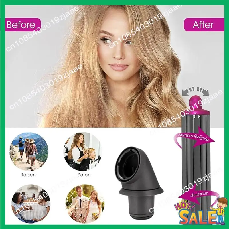 

Новое поступление, 40 мм длинные бочки для завивки волос для Dyson SHS01 HS05 с адаптером, цилиндрическая расческа, конвертирующий фен для завивки волос